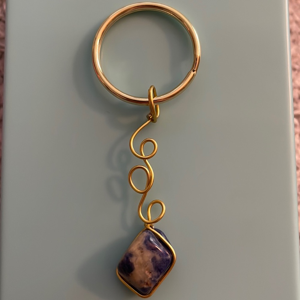 Sodalite Keychain!